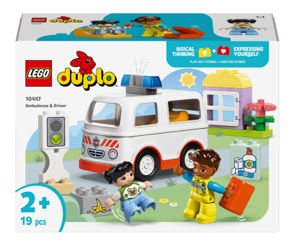 Klocki LEGO® LEGO DUPLO 10447 Karetka z kierowcą